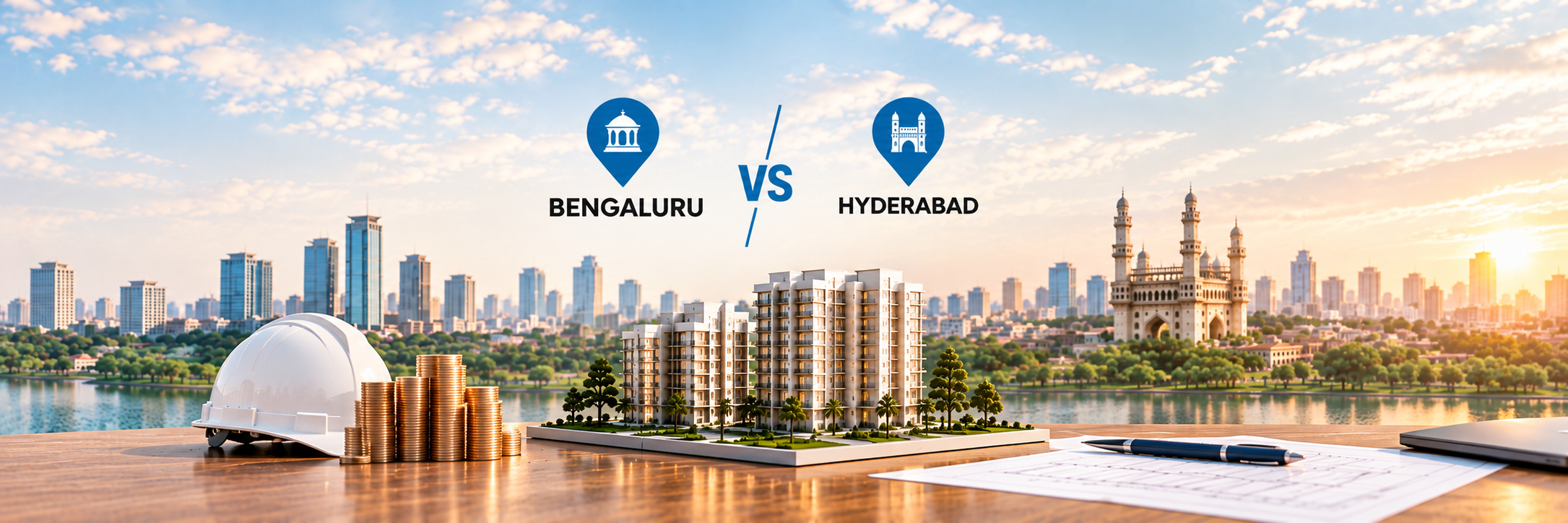 BENGALURU VS HYDERABAD WHERE SHOULD INVESTORS PUT THEIR MONEY IN 2026 (FeaturedImage)
